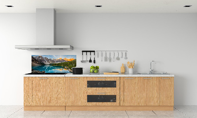 Spatscherm keuken Meer in de bergen