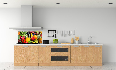 Achterwand keuken Groenten en fruit
