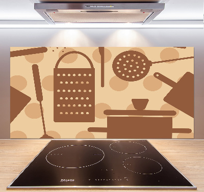 Keuken achterwand Keukengerei