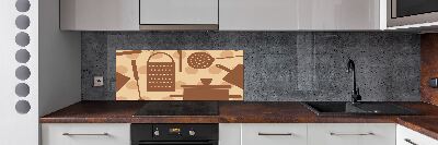 Keuken achterwand Keukengerei