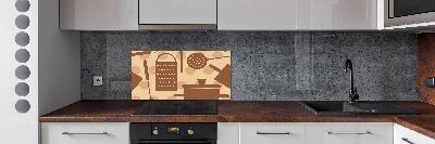 Keuken achterwand Keukengerei