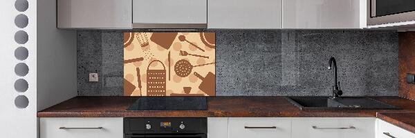Keuken achterwand Keukengerei