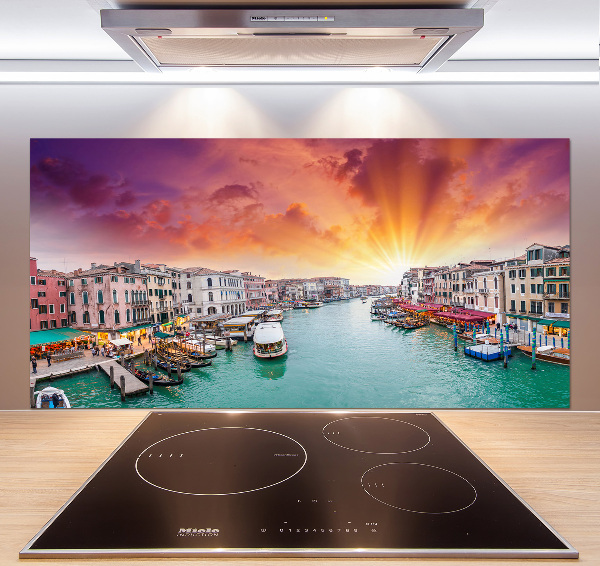 Panel szklany do kuchni Wenecja