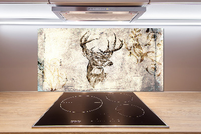 Keuken achterwand Hert