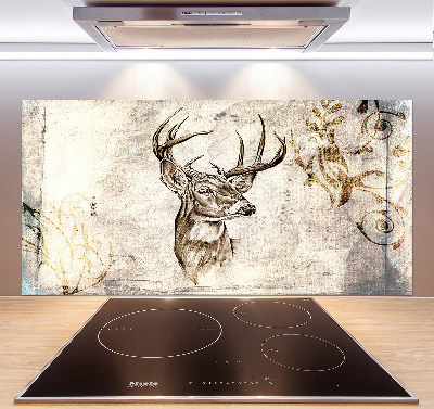 Keuken achterwand Hert