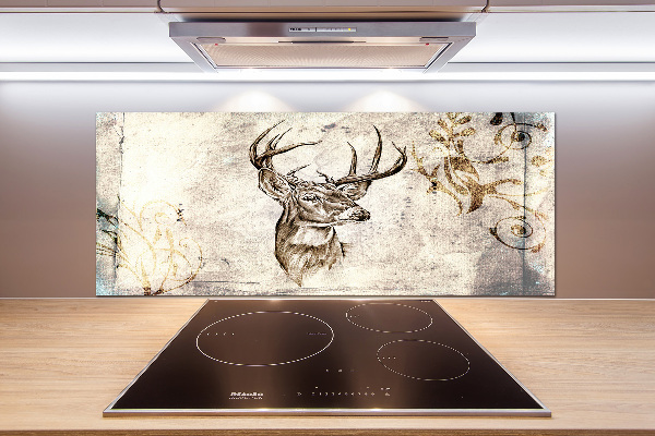 Keuken achterwand Hert