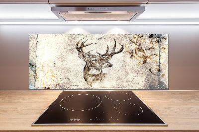 Keuken achterwand Hert