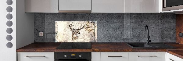 Keuken achterwand Hert