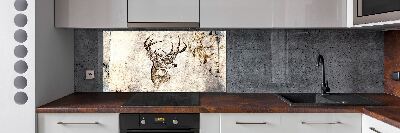 Keuken achterwand Hert