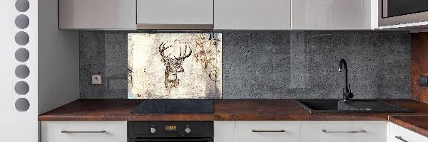 Keuken achterwand Hert