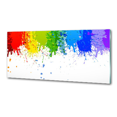 Panel do kuchni Tęczowe plamy