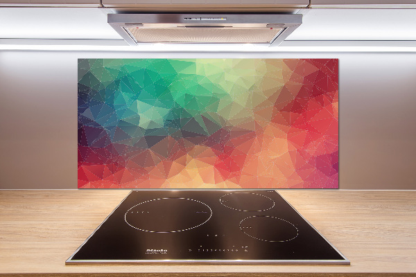 Keuken achterwand Geometrische achtergrond