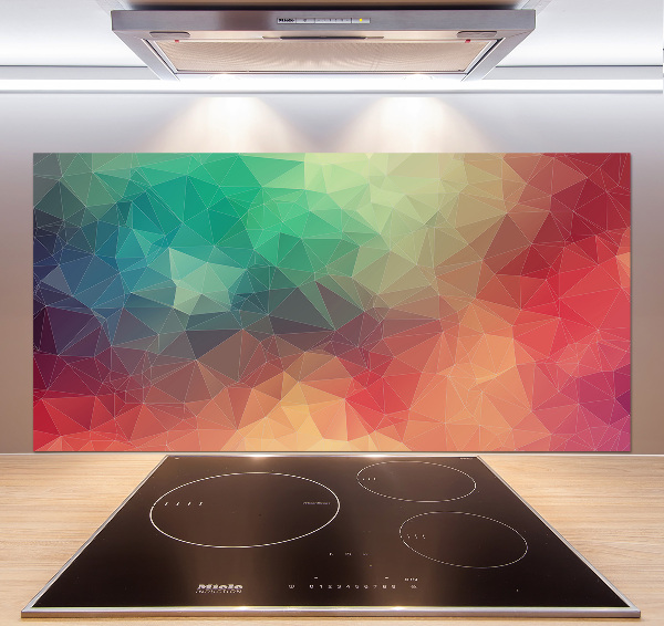 Keuken achterwand Geometrische achtergrond