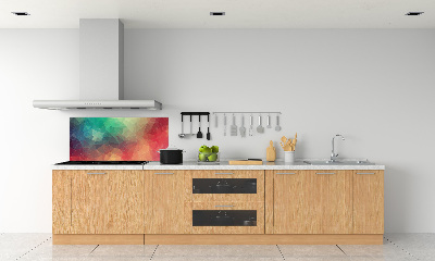 Keuken achterwand Geometrische achtergrond