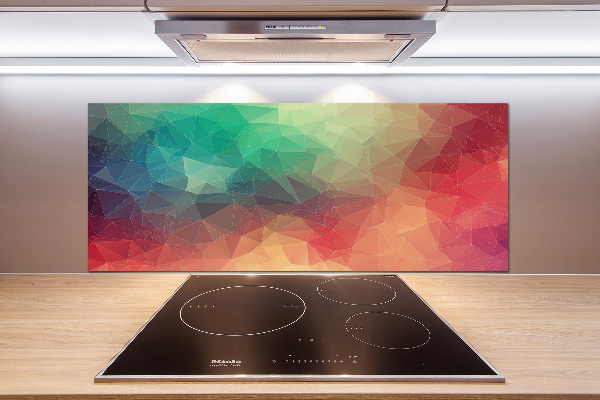 Keuken achterwand Geometrische achtergrond
