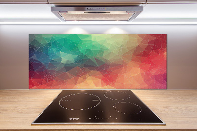Keuken achterwand Geometrische achtergrond