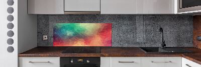 Keuken achterwand Geometrische achtergrond