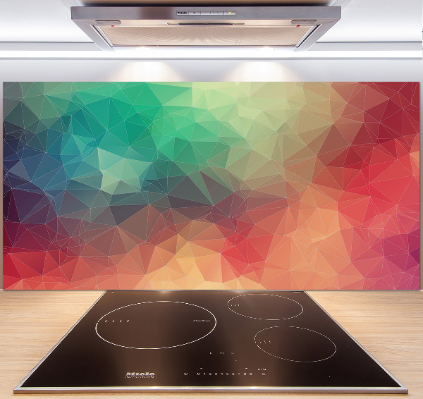 Keuken achterwand Geometrische achtergrond