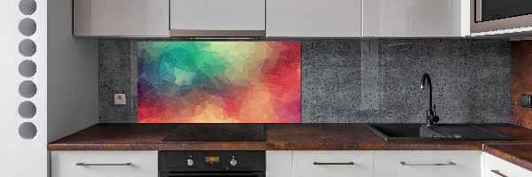 Keuken achterwand Geometrische achtergrond