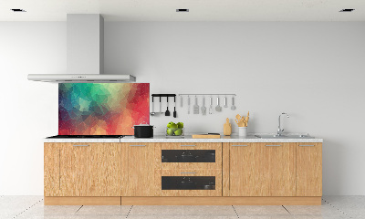 Keuken achterwand Geometrische achtergrond