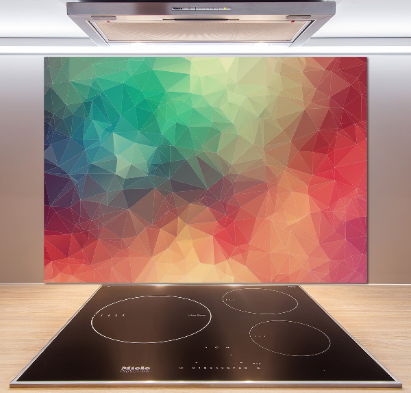 Keuken achterwand Geometrische achtergrond