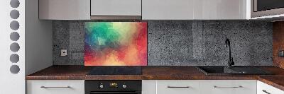 Keuken achterwand Geometrische achtergrond