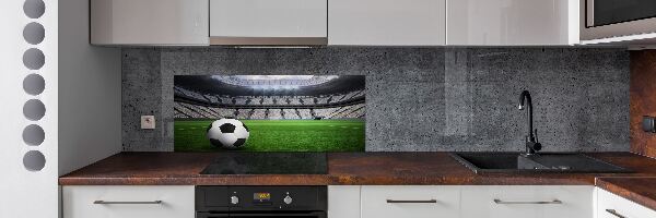 Achterwand keuken Bal in het stadion