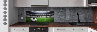 Achterwand keuken Bal in het stadion