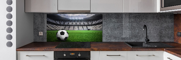 Achterwand keuken Bal in het stadion
