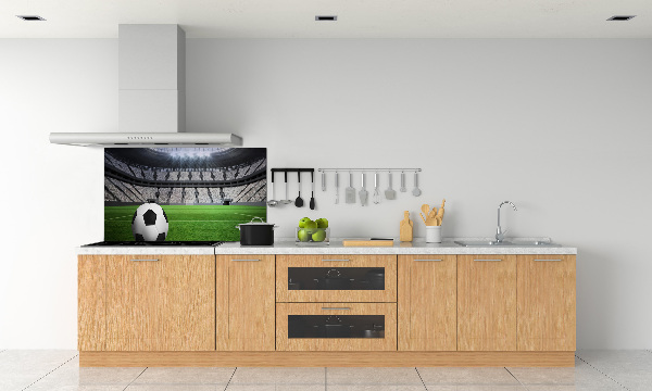 Achterwand keuken Bal in het stadion