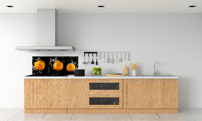 Spatplaat keuken Sinaasappels en water