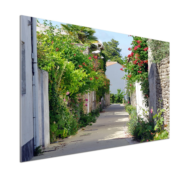 Glazen achterwand keuken Bloemensteeg
