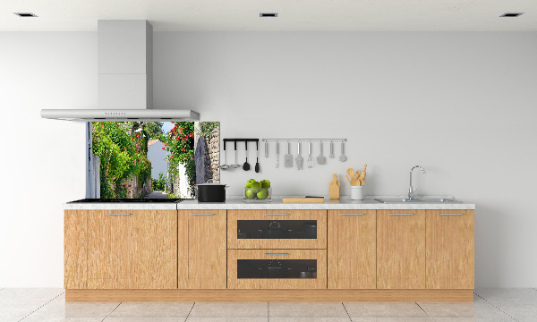 Glazen achterwand keuken Bloemensteeg