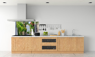 Glazen achterwand keuken Bloemensteeg