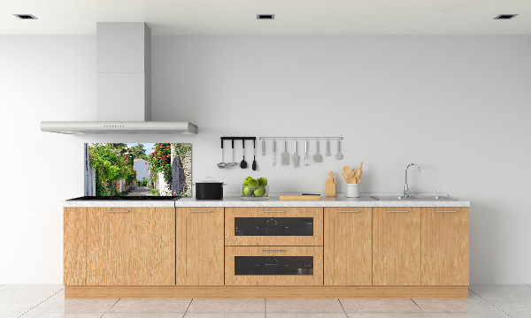 Glazen achterwand keuken Bloemensteeg