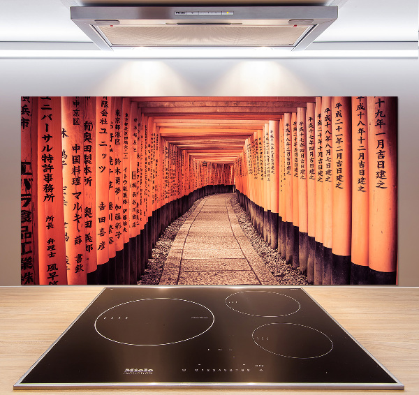 Achterwand keuken Kyoto-poorten