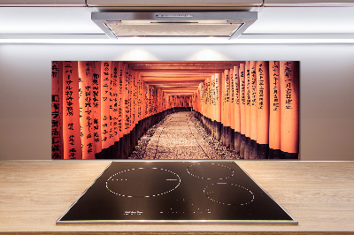 Achterwand keuken Kyoto-poorten
