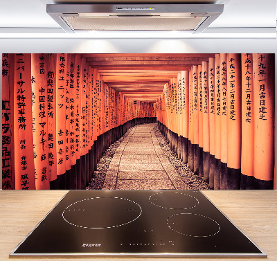 Achterwand keuken Kyoto-poorten