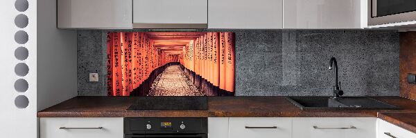 Achterwand keuken Kyoto-poorten