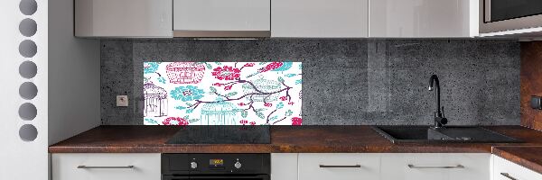Spatscherm keuken Vogelkooien