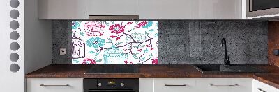 Spatscherm keuken Vogelkooien