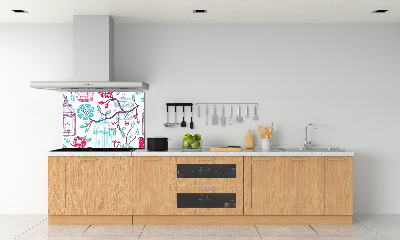 Spatscherm keuken Vogelkooien