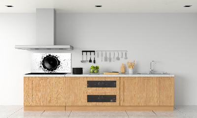 Glazen achterwand keuken Luidspreker