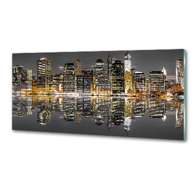 Panel do kuchni Nowy Jork nocą