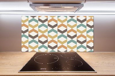 Achterwand keuken Retro achtergrond
