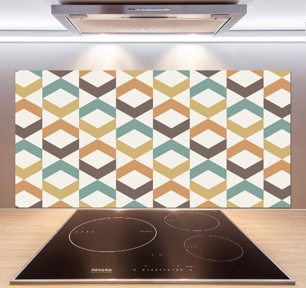 Achterwand keuken Retro achtergrond