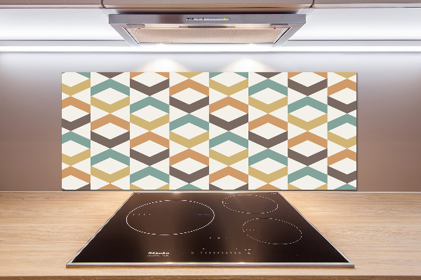 Achterwand keuken Retro achtergrond