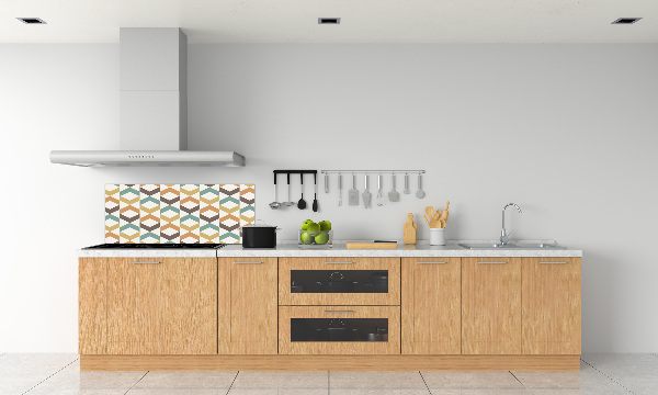 Achterwand keuken Retro achtergrond