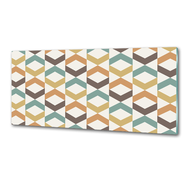 Panel między meble w kuchni Retro tło