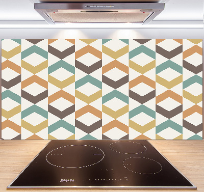 Achterwand keuken Retro achtergrond
